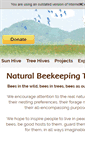 Mobile Screenshot of naturalbeekeepingtrust.org